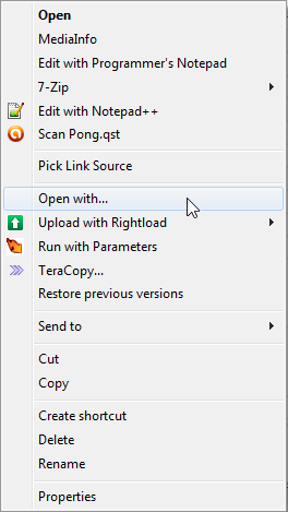 Context Menu
